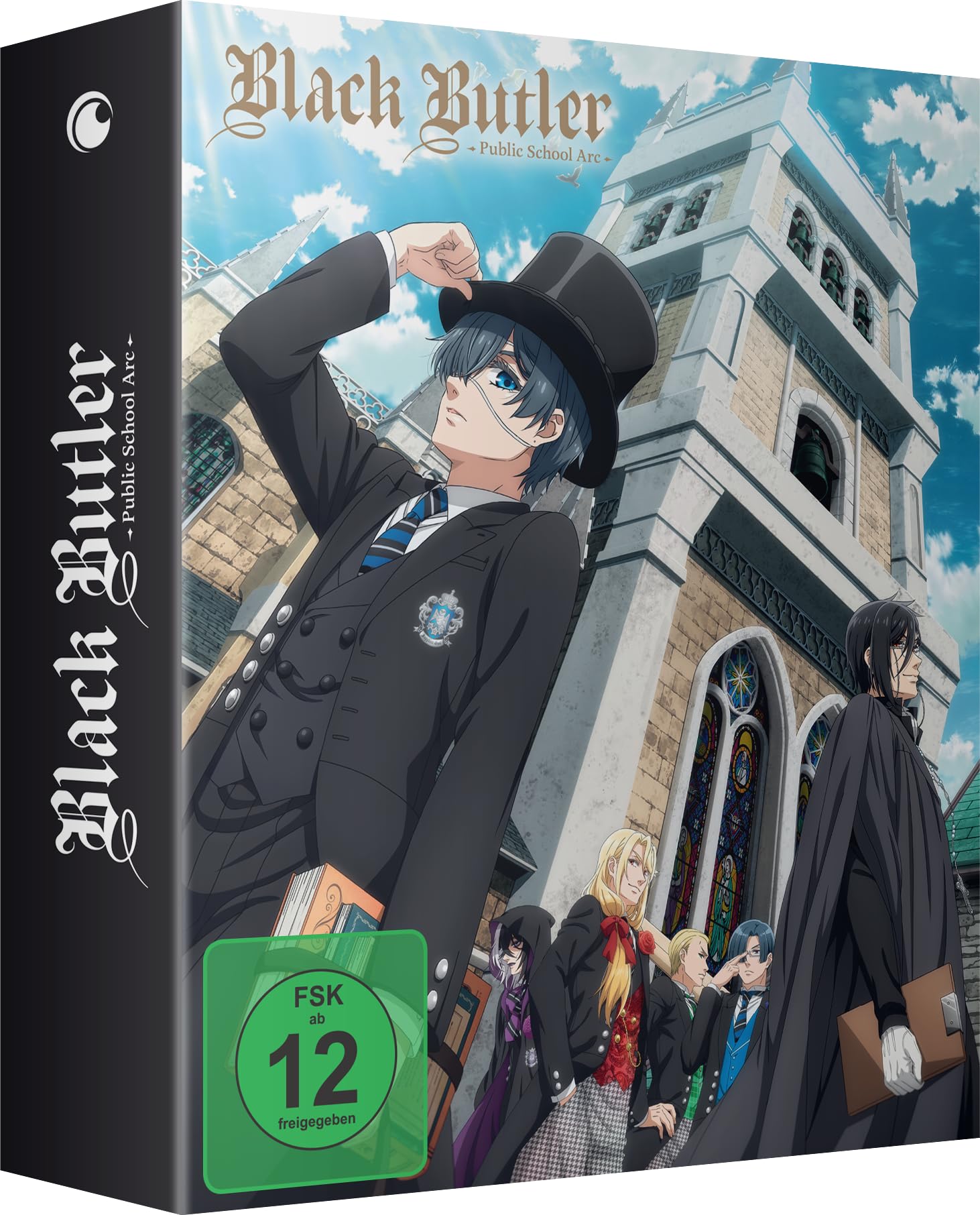 Black Butler: Public School Arc - Staffel 4 - Vol.1 - [DVD] mit Sammelschuber Films