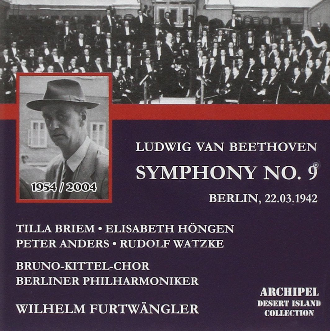 Berlin Philhar Wilhelm Furtwangler - Beethoven: Symphonie No. 9 (Berlin, Classical