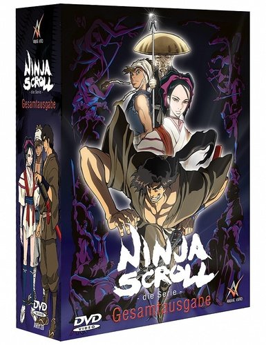 Ninja Scroll - Gesamtausgabe (4 DVDs) Box sets