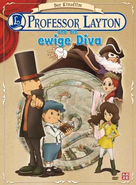 Professor Layton und die ewige Diva dvd