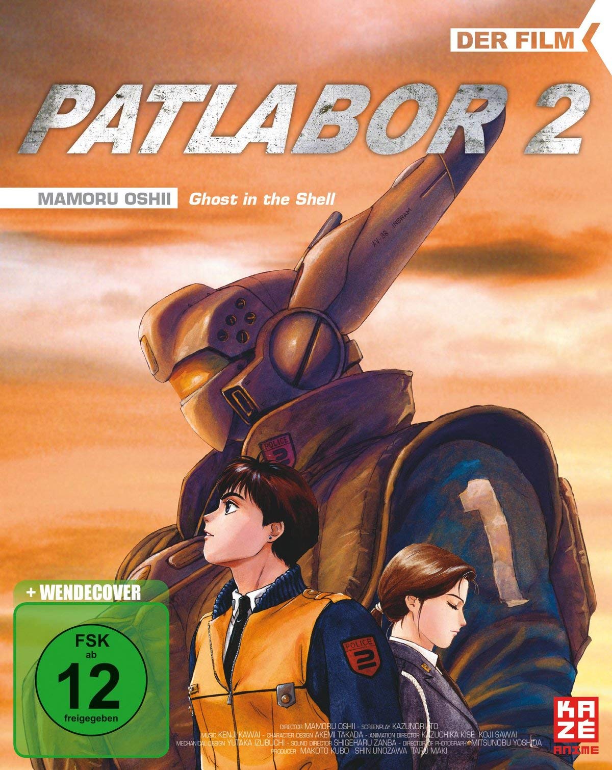 Patlabor 2 - Der Film dvd