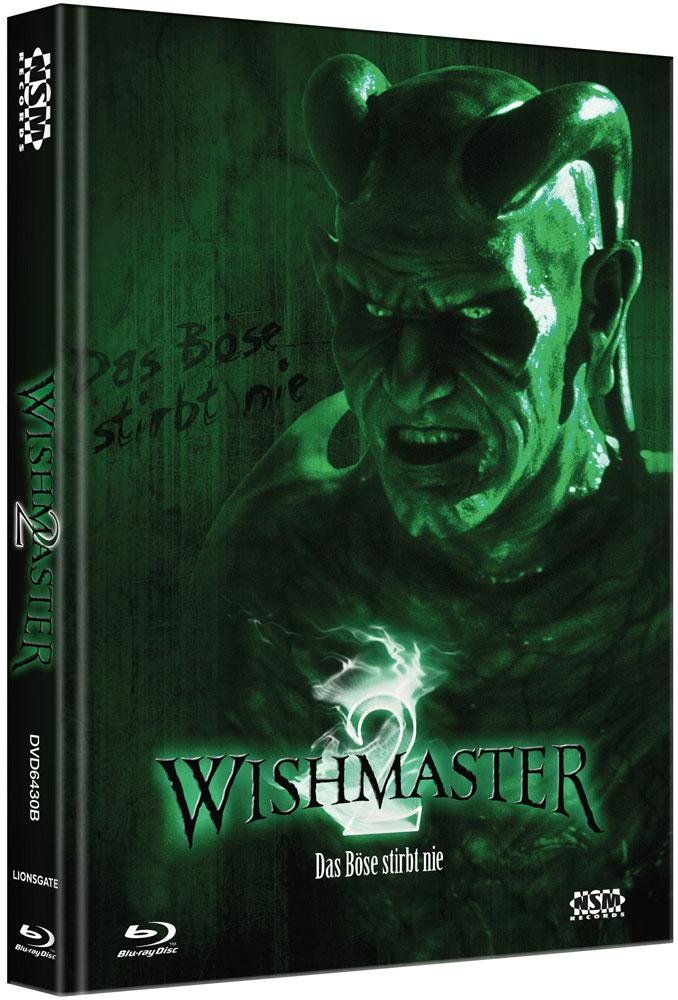 Wishmaster II - Limited Mediabook Edition (Cover A oder B auf je 750 Stk limitiert) - DVD - Blu-ray Films