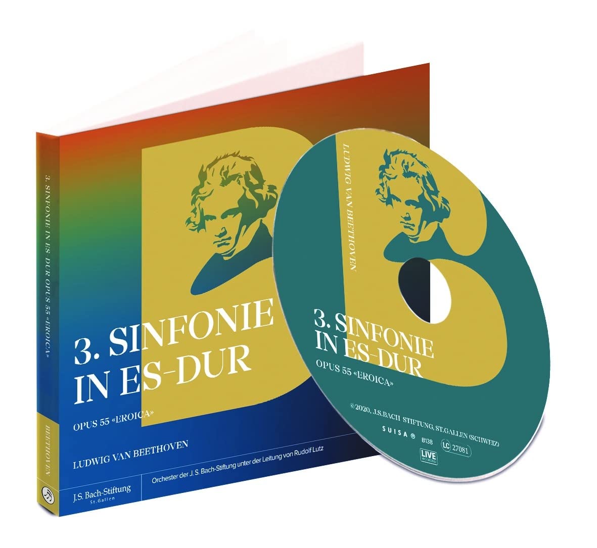 Sinfonie in Es-Dur,opus 55 ®Eroica¯ cd