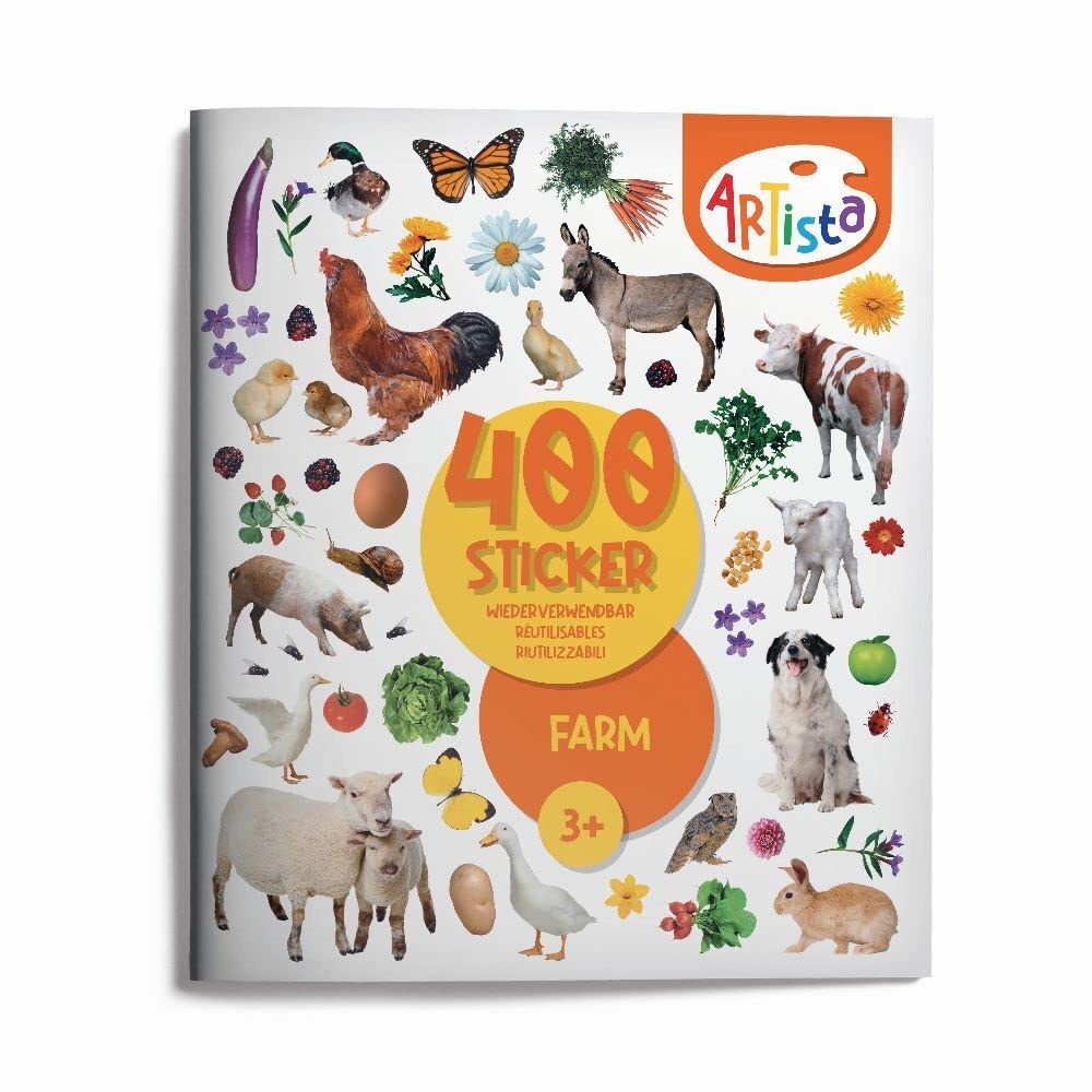 Artista - Stickerbuch Bauernhof book