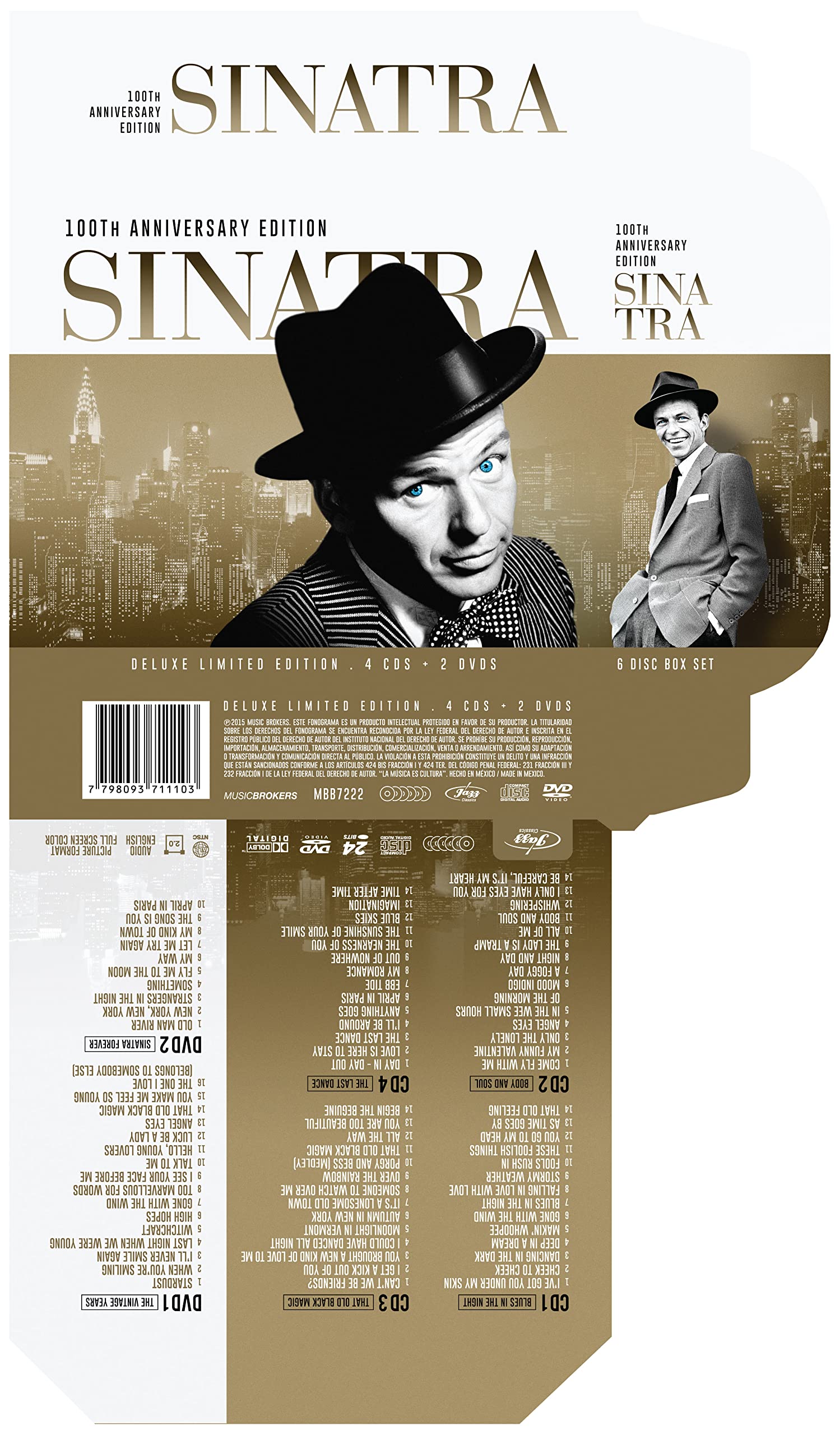 100th Anniversary Edition-4CD+2DVD Pop