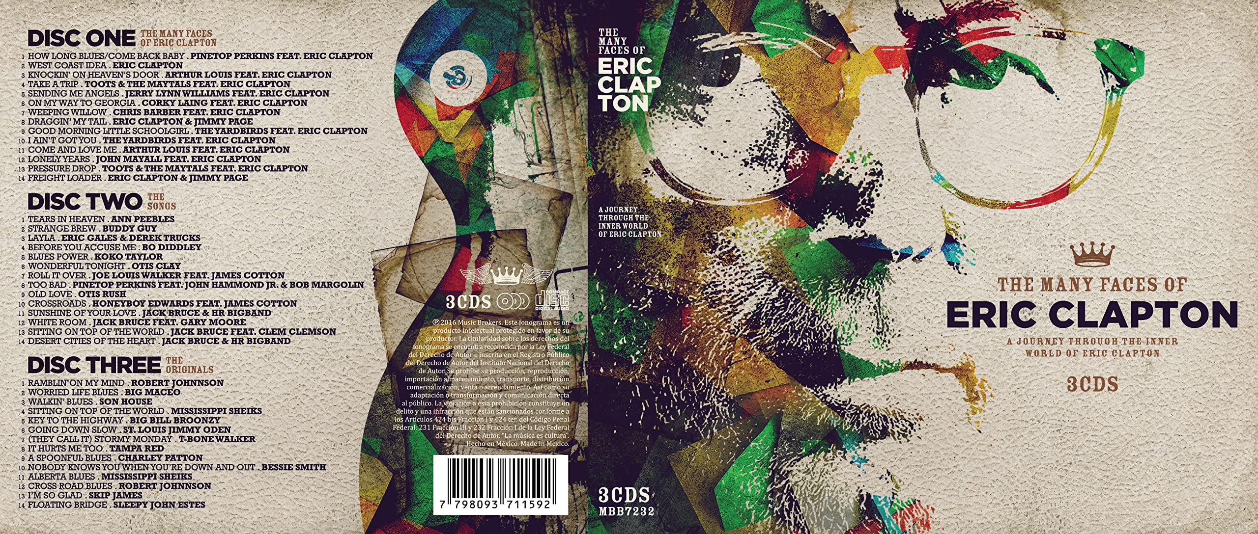Product Image: Many Faces Of Eric Clapton