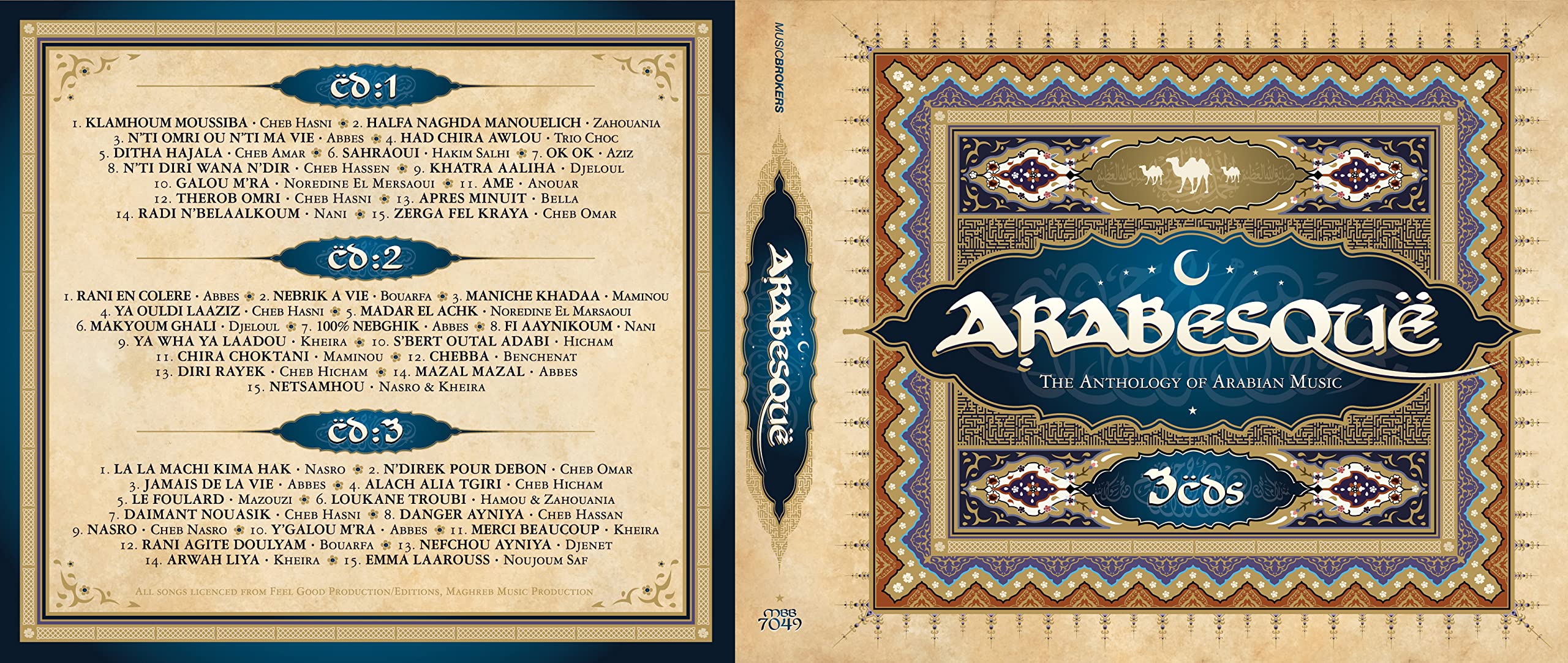 Arabesque-Anthology of Arabian Music Pop