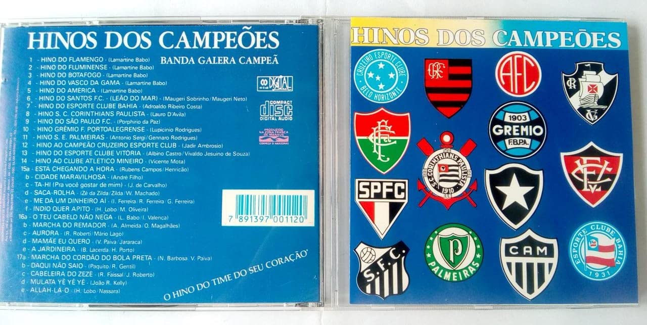 Hinos Dos Campeoes cd
