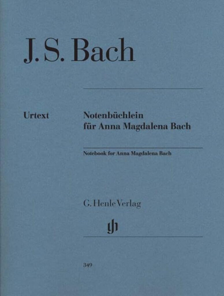 Notenbüchlein für Anna Magdalena Bach 1725. Klavier: Besetzung: Klavier zu zwei Händen (G. Henle Urtext-Ausgabe) Sheet Music