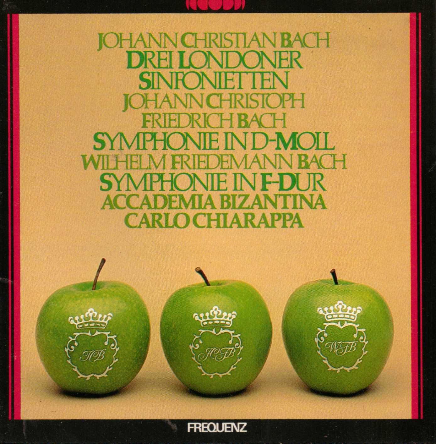 J.C.Bach:Drei Londoner Sinfonietten cd