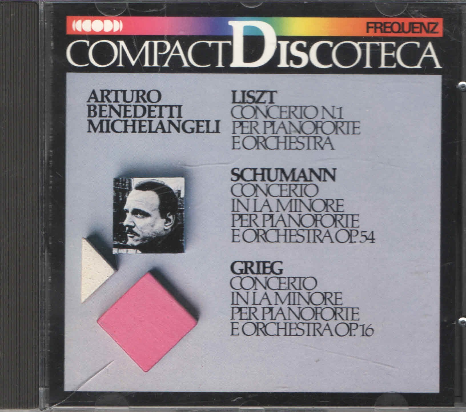 Arturo Benedetti Michelangeli: Liszt / Schumann / Grieg Concerti Per Pianoforte Music