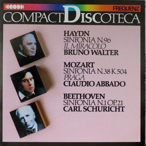 Haydn: Symphony 96, Mozart: Symphony 38; Beethoven: Symphony 1 Books