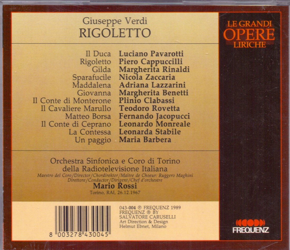Rigoletto Cappuccili ,Mario Rossi Music