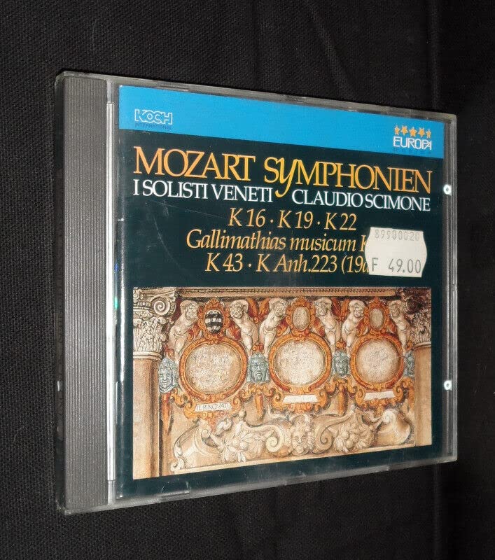 Mozart;Symphonies Classical