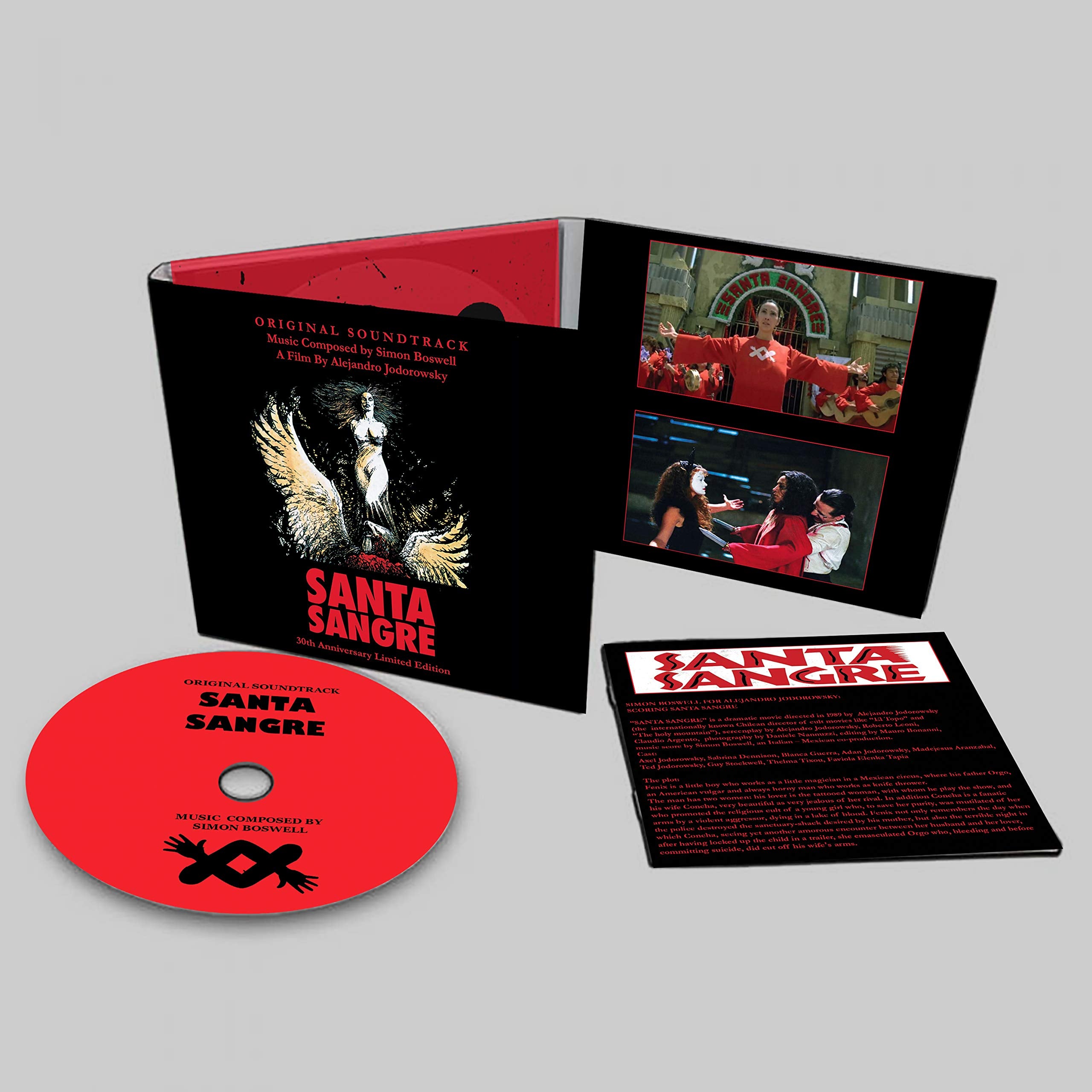Santa Sangre (Original Soundtrack) (30th Anniversary Limited Edition) cd