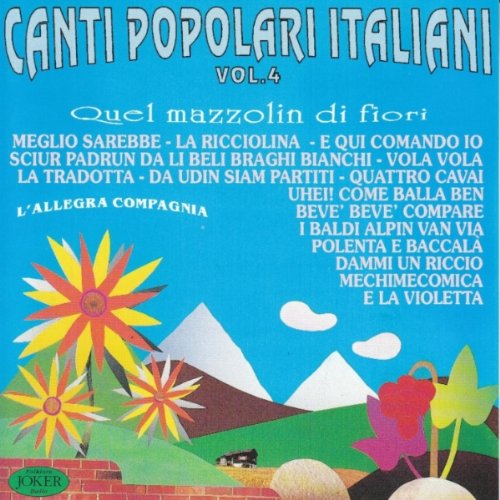 Canti Popolari Italiani V.4 German Schlager & Volksmusik