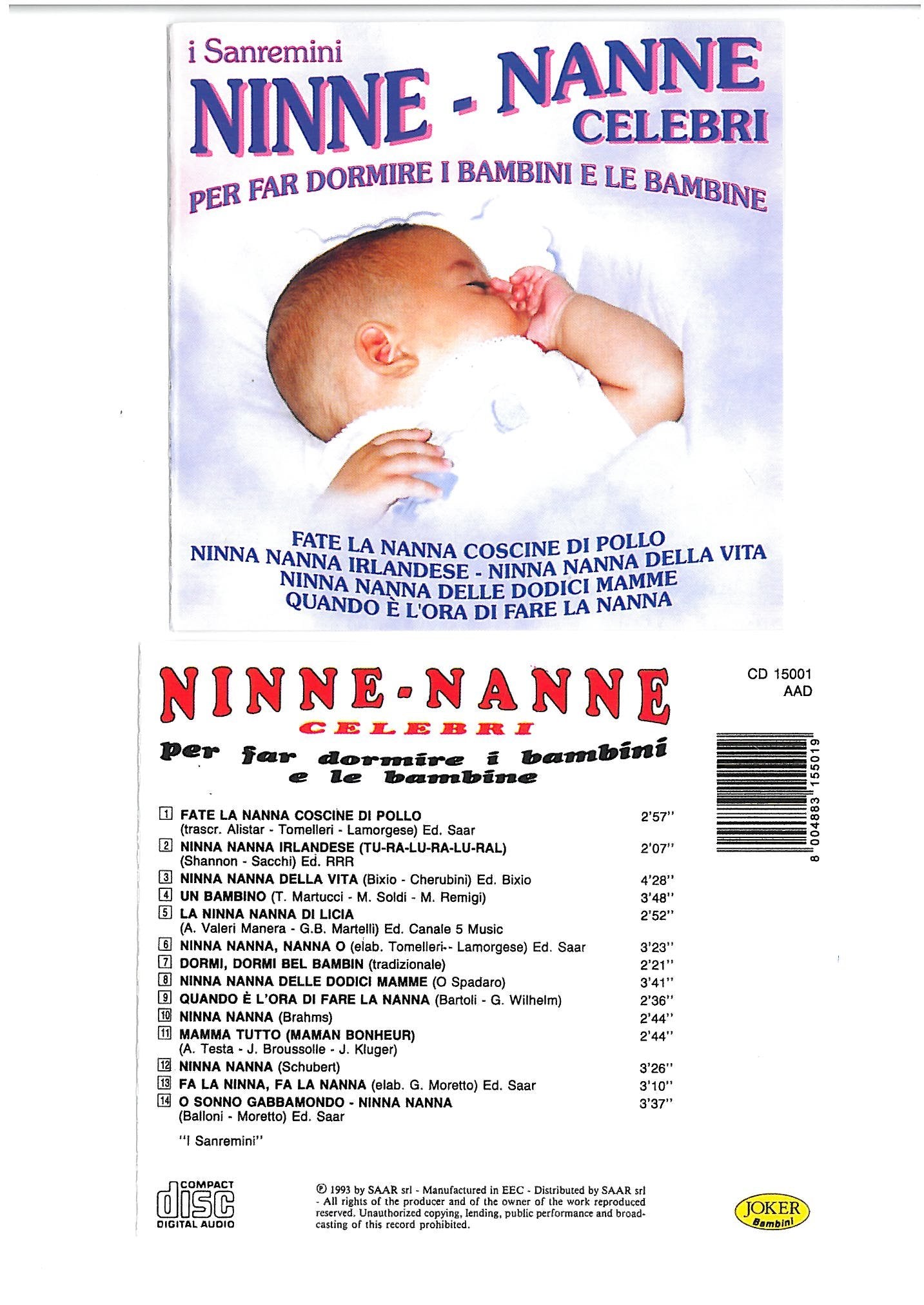 Product Image: Ninne Nanne Celebr