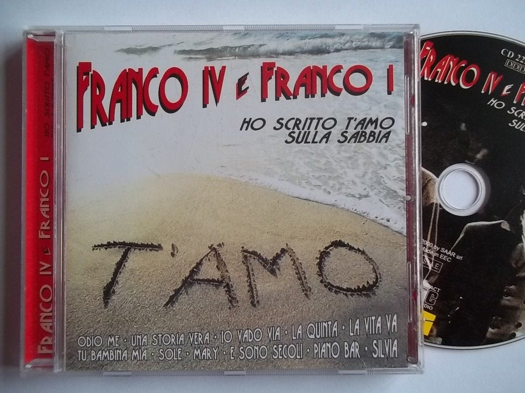 Ho Scritto T'amo Sulla Sabbi cd