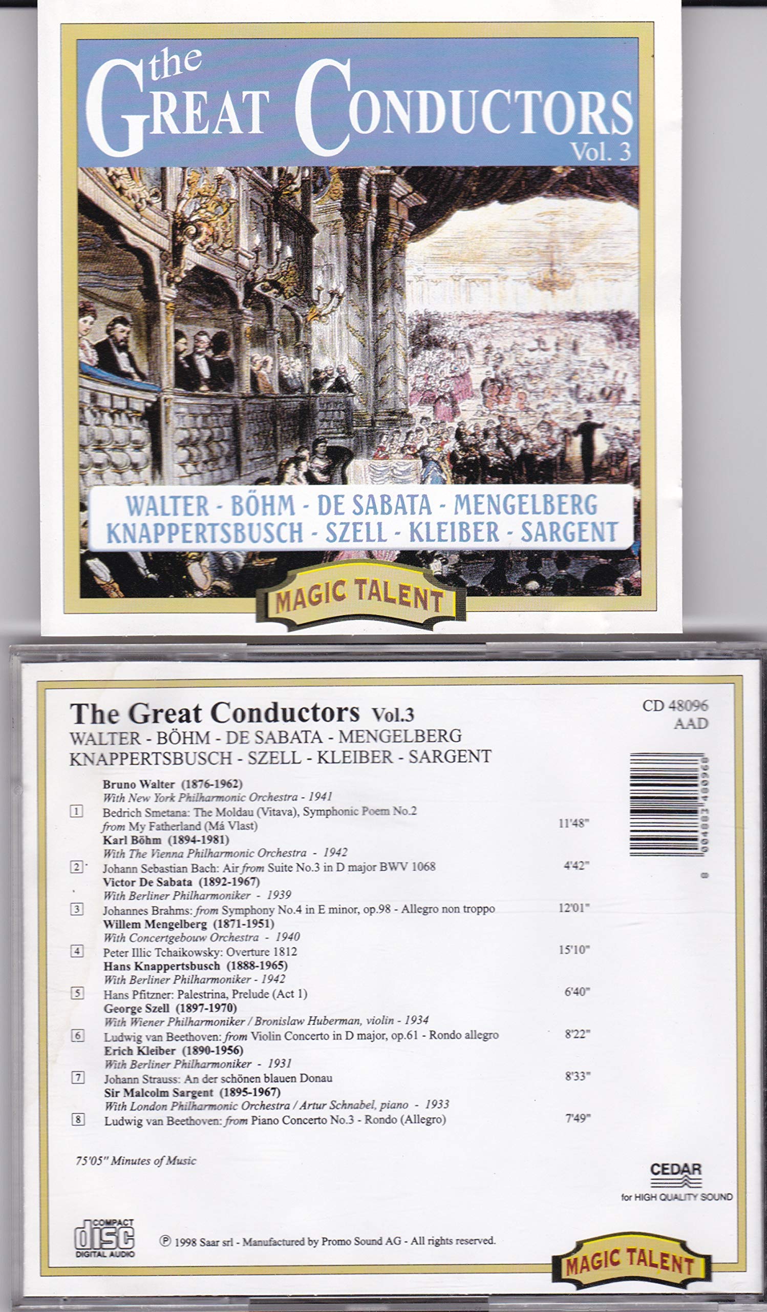 Product Image: The Great Conductors Vol. 3