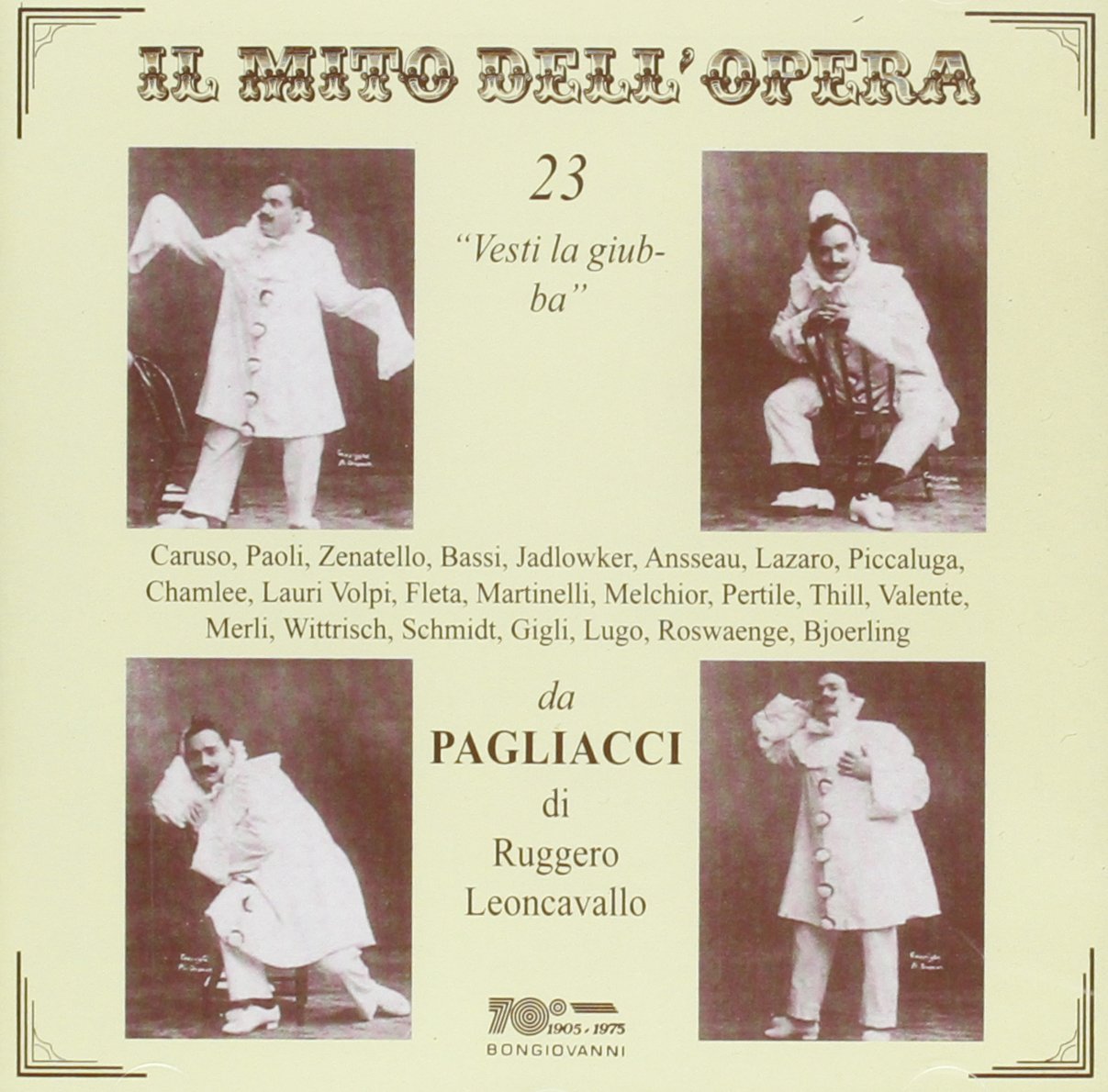 Vesti la Giubba Classical