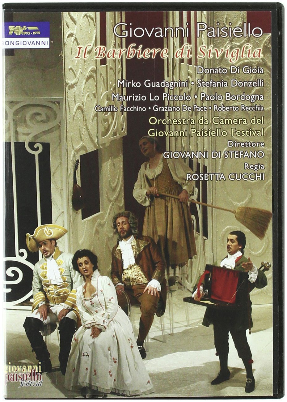 Giovanni Paisiello : Il Barbiere Di Siviglia dvd