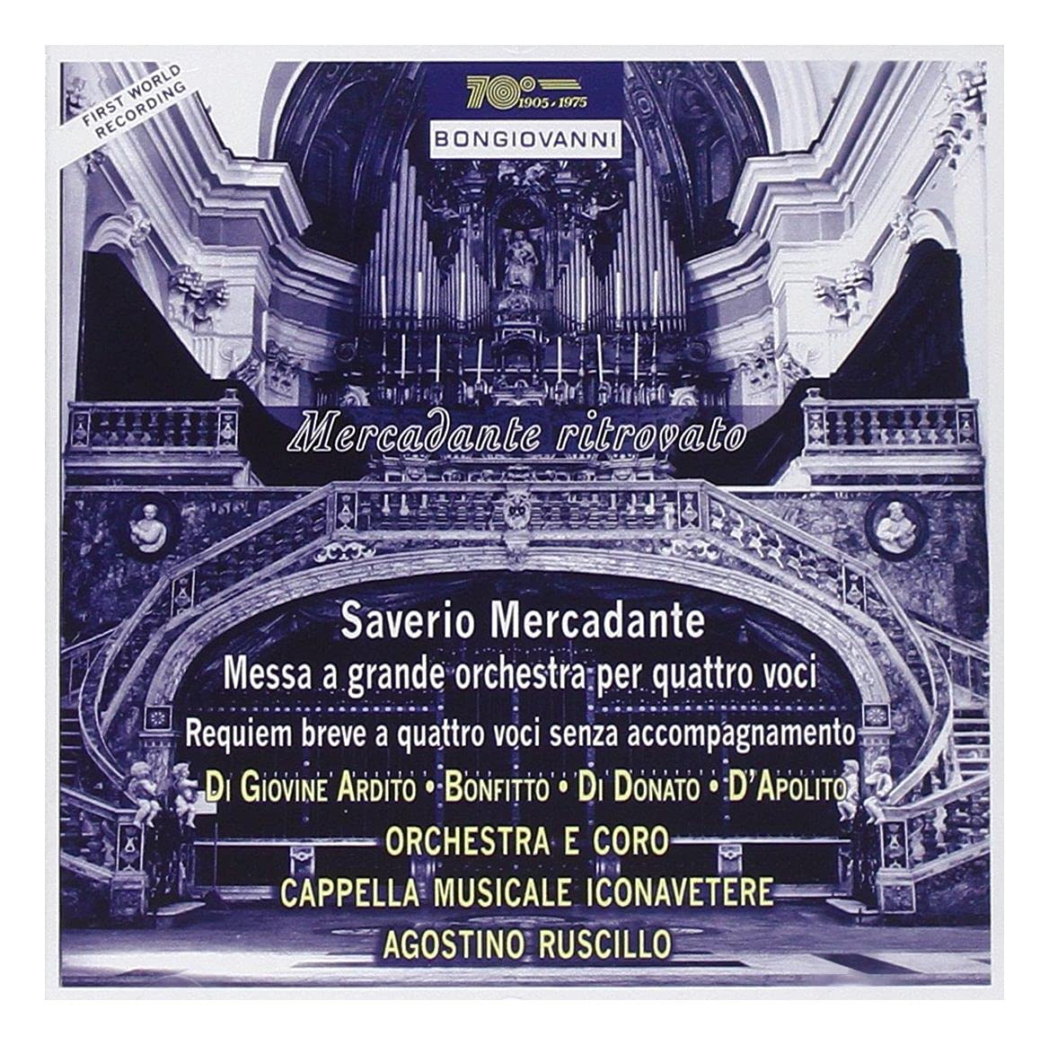 Angela Annarita Di Giovine Ardito - Messa A Grande Orchestra Per Quattr Music