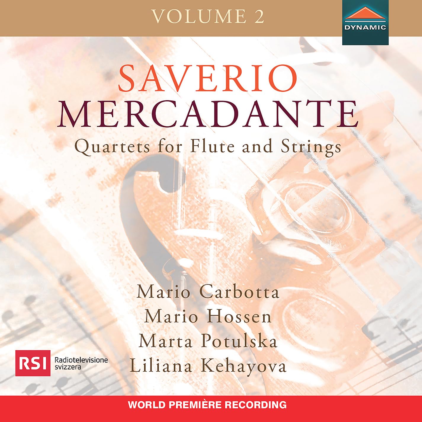 Quatuors pour Flûte et Cordes (Volume 2) cd