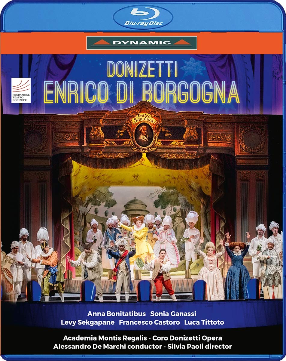 Donizetti: Enrico di Borgogna dvd