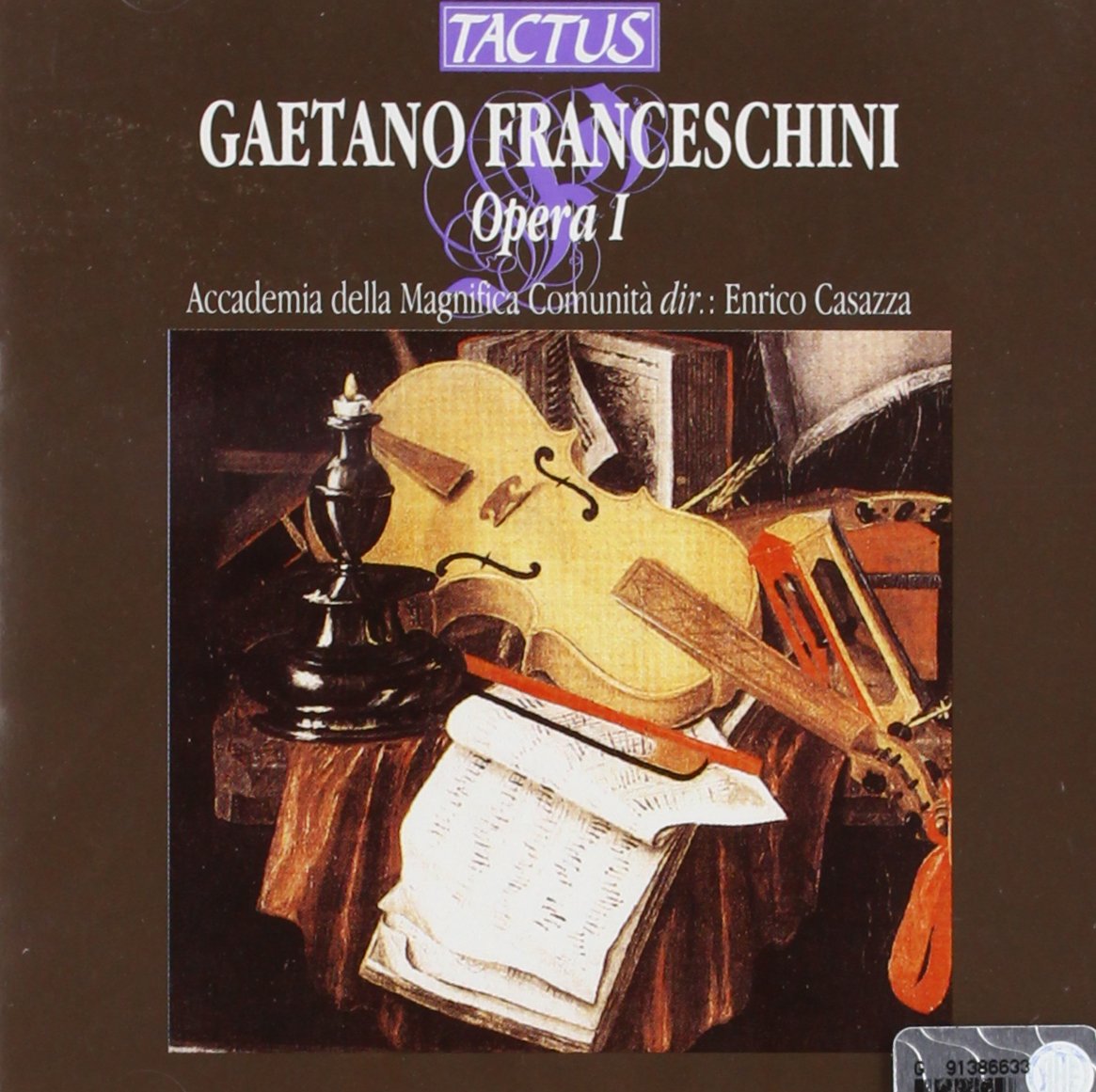Franceschini Gaetano : Sei Sonate per 2 Violini E B.C. OP.I cd