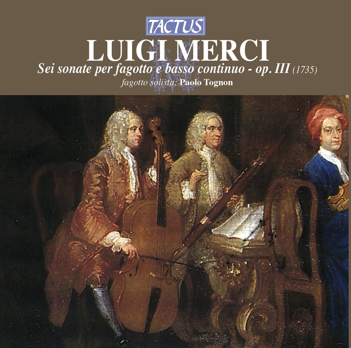 6 Sonaten Für Fagott und BC op.3 Classical