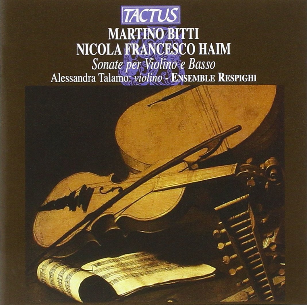 Bitti - Haim : Sonate Per Violino E Basso cd