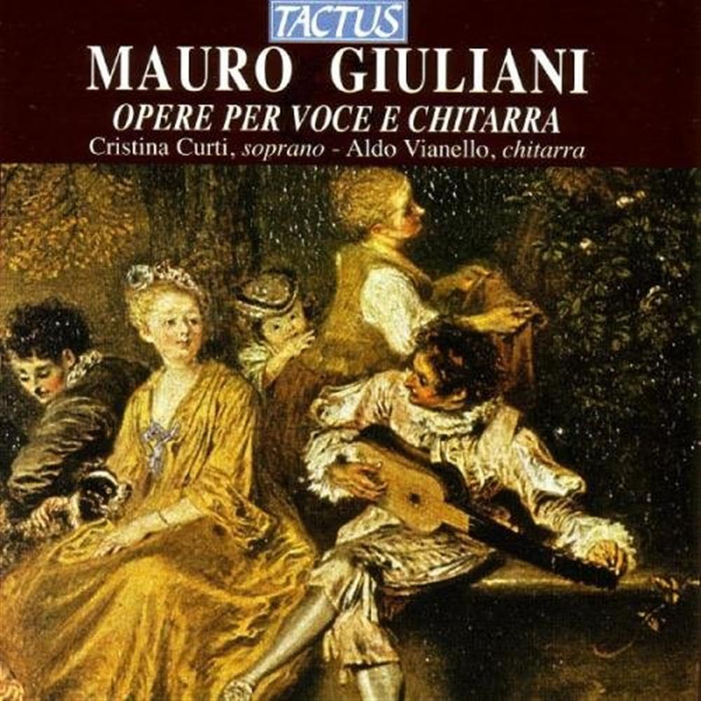 Giuliani Mauro : Compositions pour Voix et Guitare cd