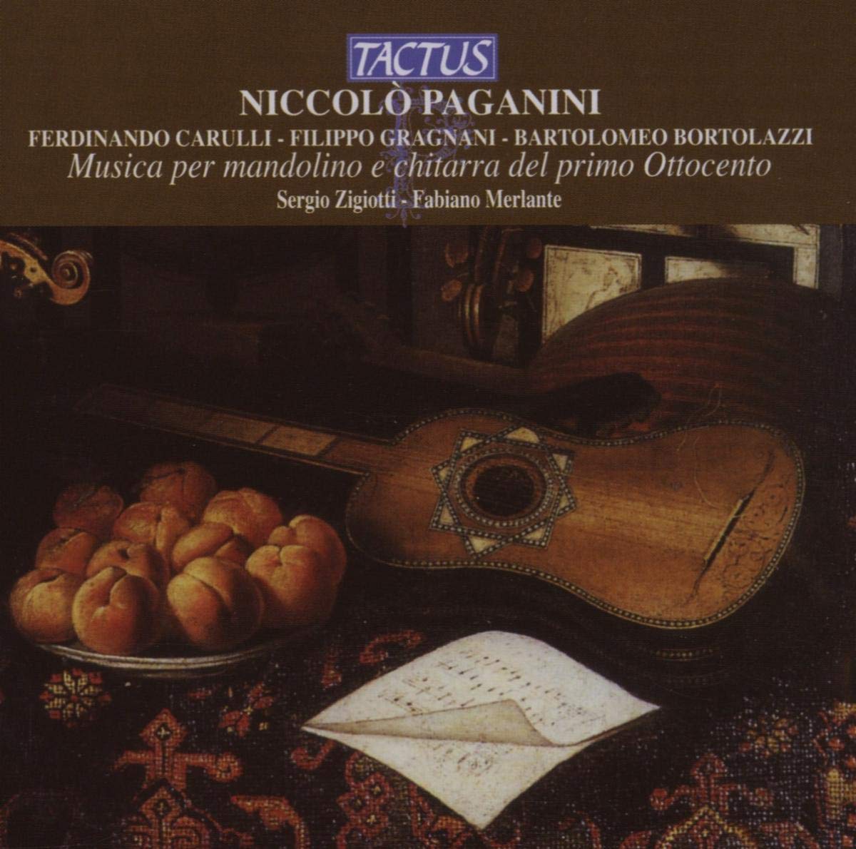 Paganini - Carulli - Bortolazzi - Gragnani : Musica Per Mandolino E Chitarra cd