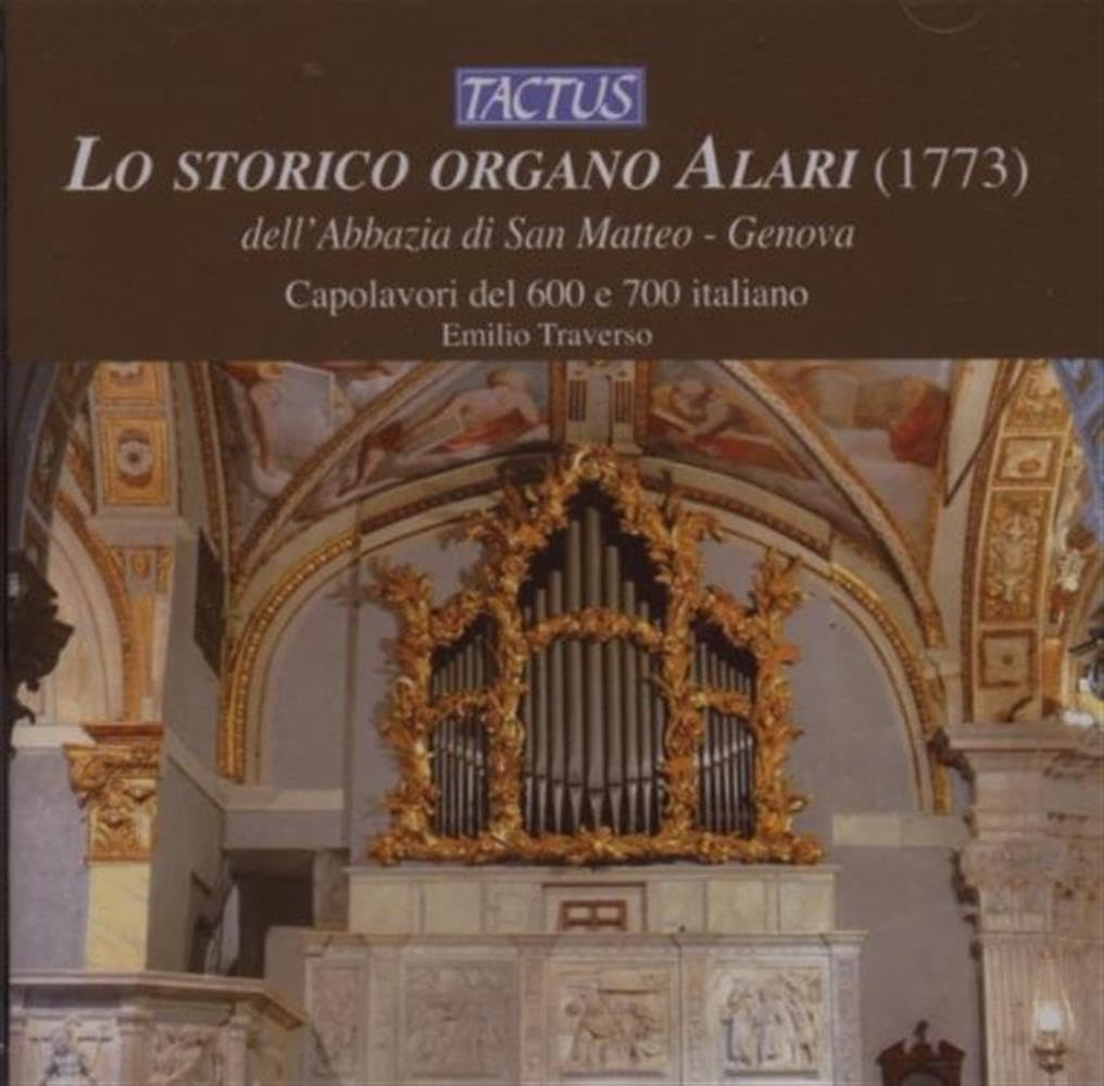 LO STORICO ORGANO DI ALARI cd