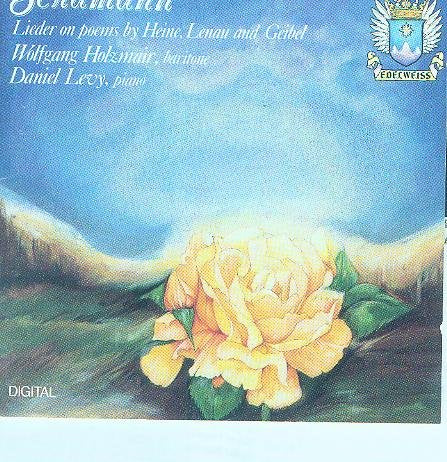 Schumann : Lieder on Poems by Heine , Lenau and Geibel - Wolfgang Holzmair Music