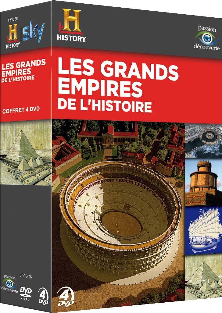 Coffret 4 DVD Les Grands Empires DE L'HISTOIRE dvd