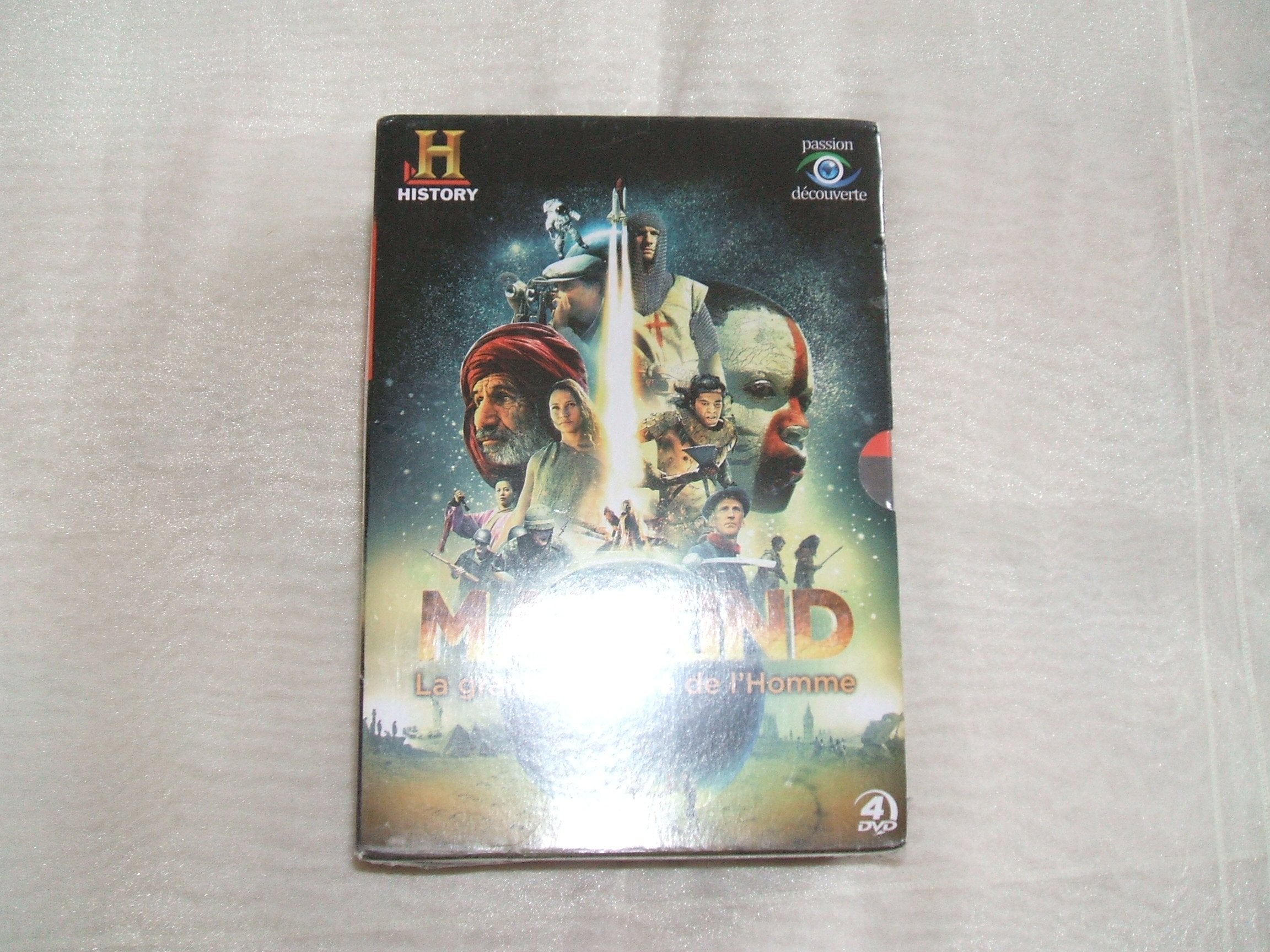 Coffret 4 DVD Mankind-L'ORIGINE DE L'ESPÈCE Humaine dvd