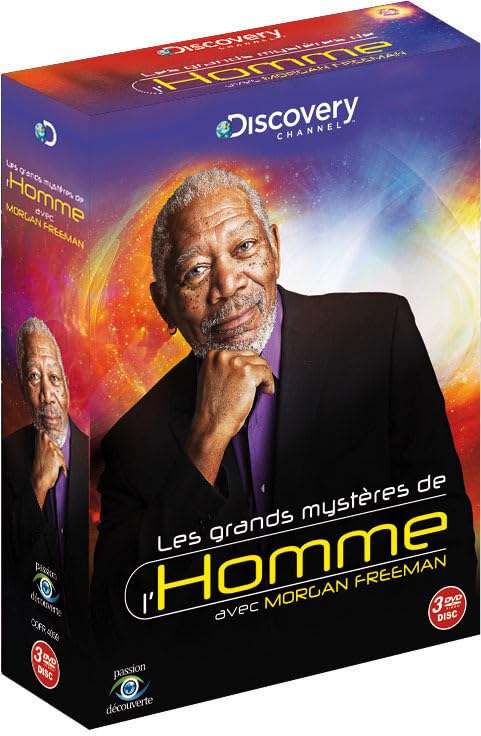 Coffret 3 DVD Morgan Freeman-Les MYSTÈRES DE l'homme dvd