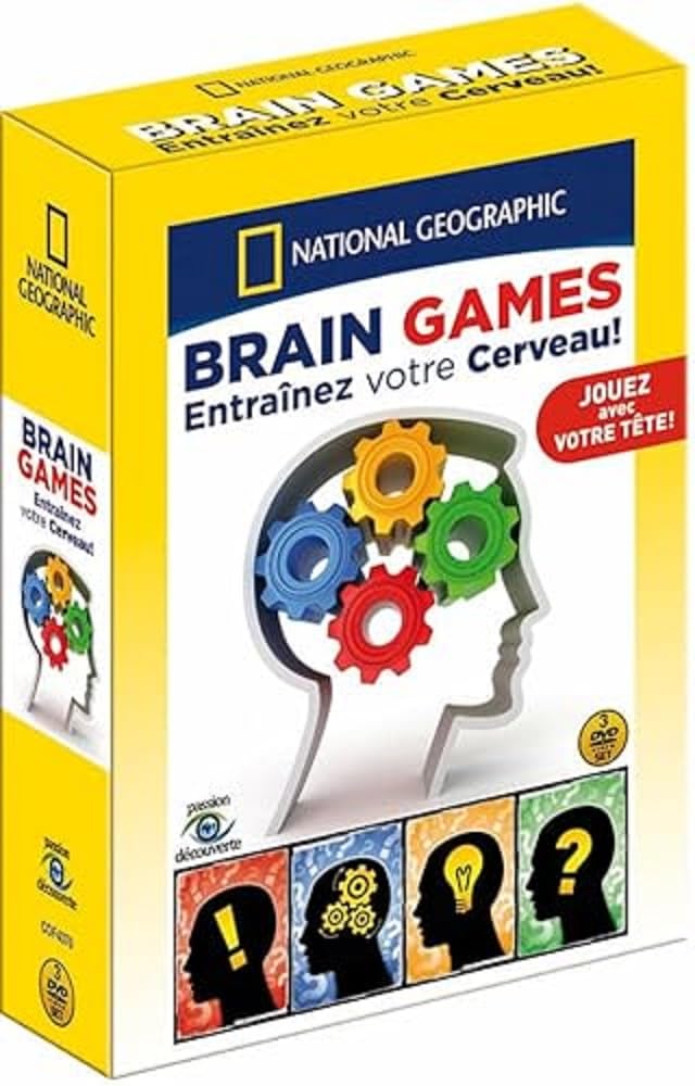 National Geographic-Brain Games, entraînez Votre Cerveau dvd