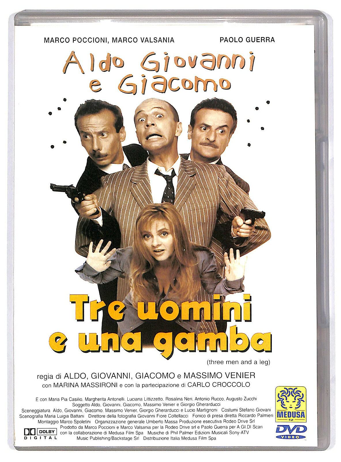Tre uomini e una gamba Films