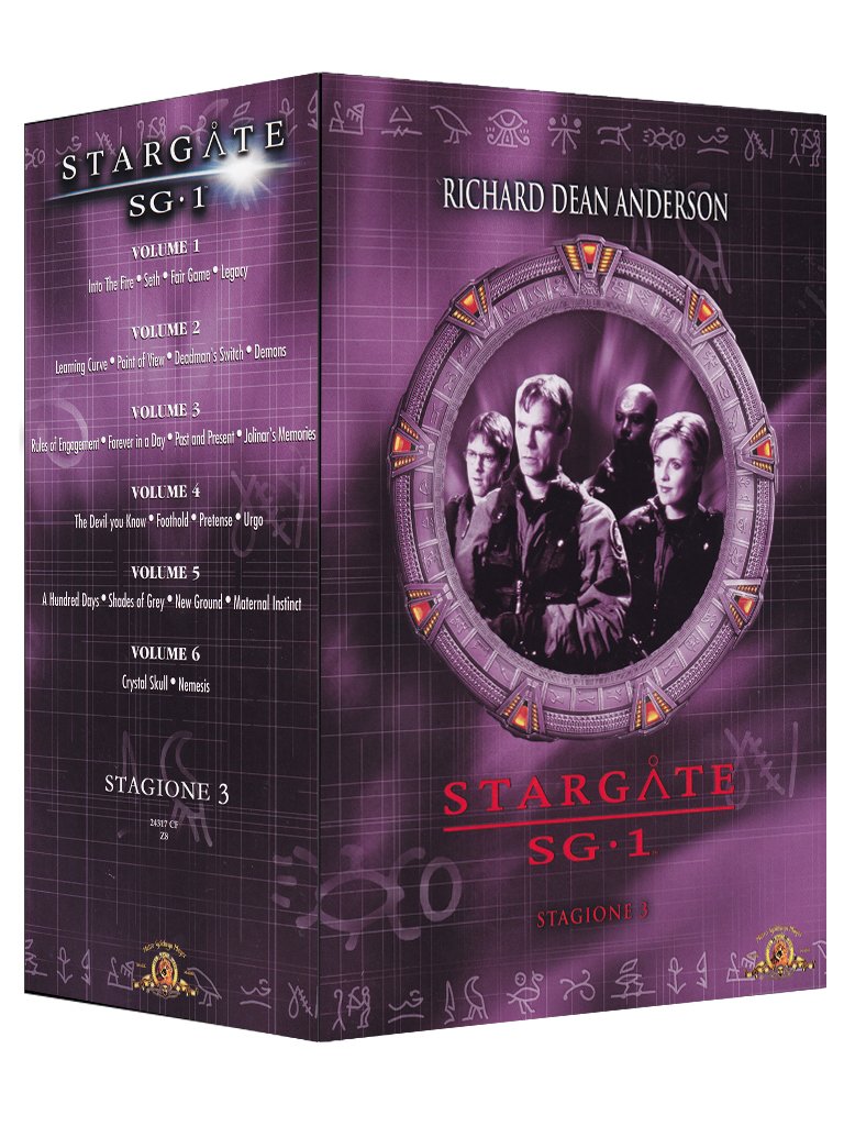 Stargate SG-1 Stagione 03 Volume 08-13 Box sets