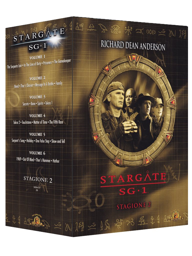 Stargate SG-1 Stagione 02 Volume 02-07 Box sets