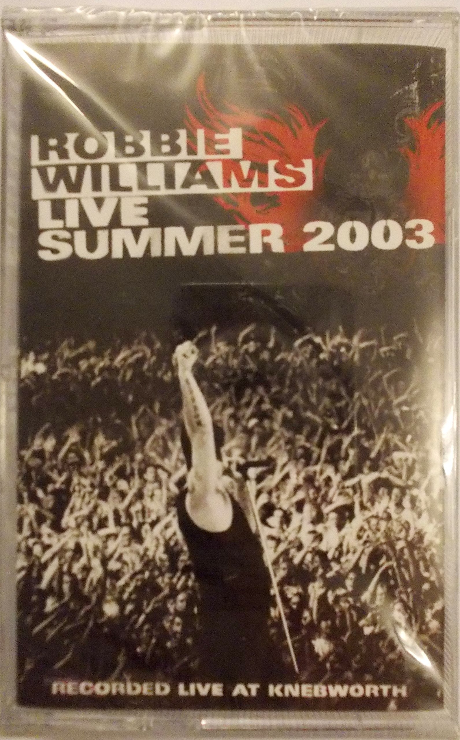 ROBBIE WILLIAMS LIVE SUMMER 2003 MUSICASSETTA Music
