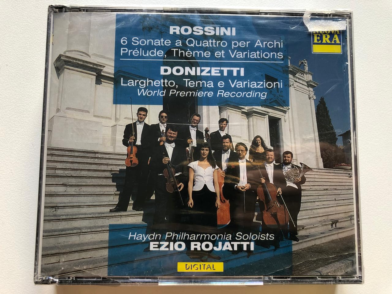 Gioacchino Rossini: Sonate a Quattro per Archi N. 1-6 / Prélude, Thème et Variations / Gaetano Donizetti: Larghetto, Tema e Variazioni Classical