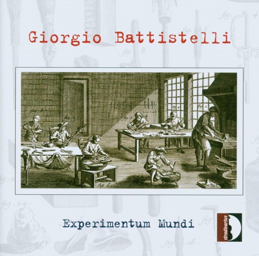 Battistelli : Experimentum Mundi. Battistelli. cd