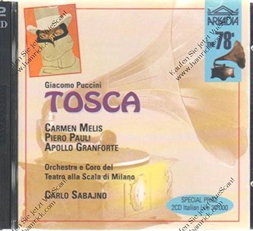 Puccini: Tosca (Gesamtaufnahme(ital.),Aufnahme November 1929) Classical