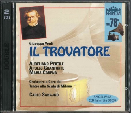 Verdi: Il Trovatore (Gesamtaufnahme(ital.),Aufnahme 1930) Classical