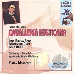 Mascagni: Cavalleria Rusticana (Gesamtaufnahme(ital.),Aufnahme 1940) Classical