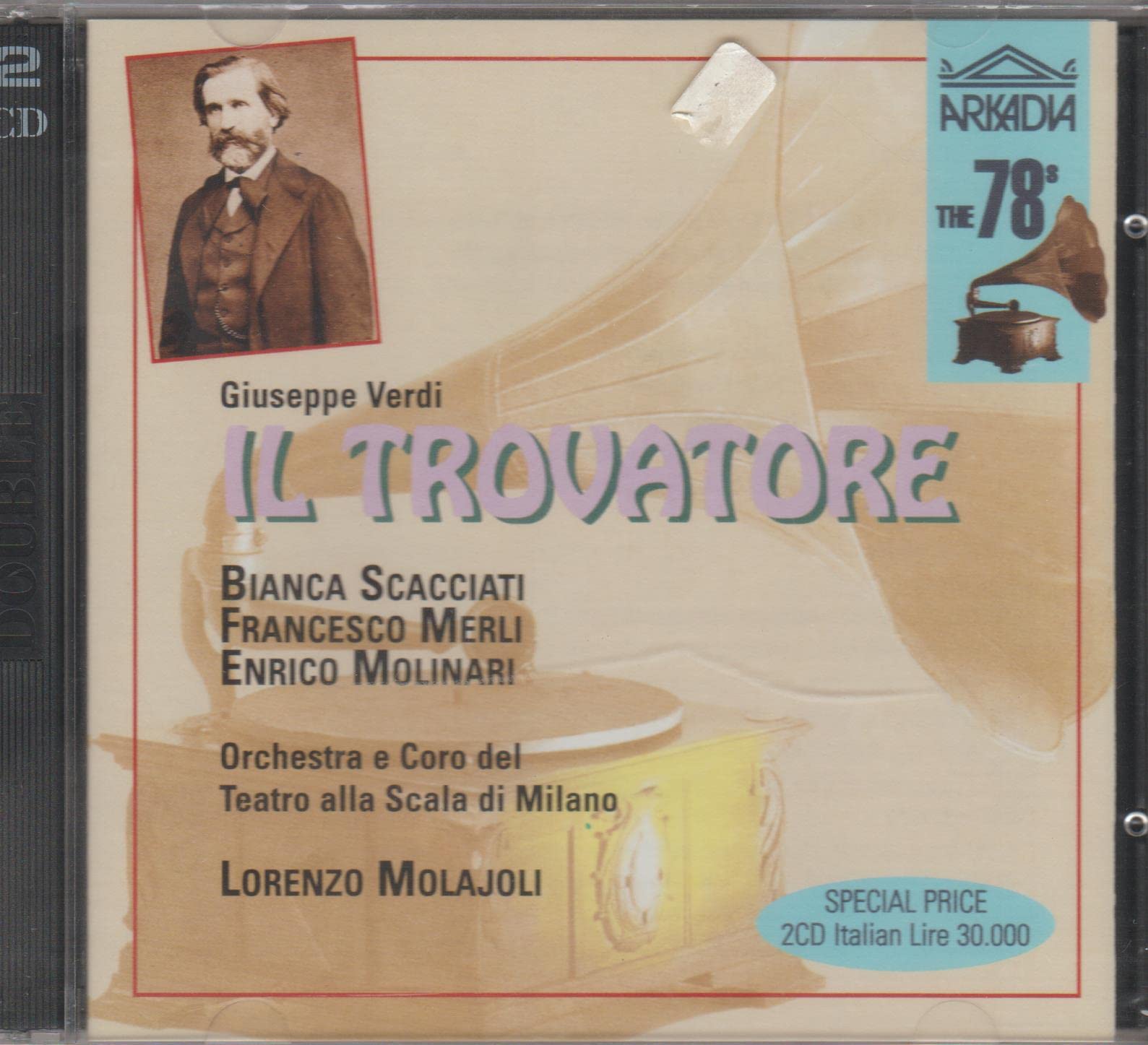 Verdi: Il Trovatore (Gesamtaufnahme(ital.),Aufnahme 1930) Classical