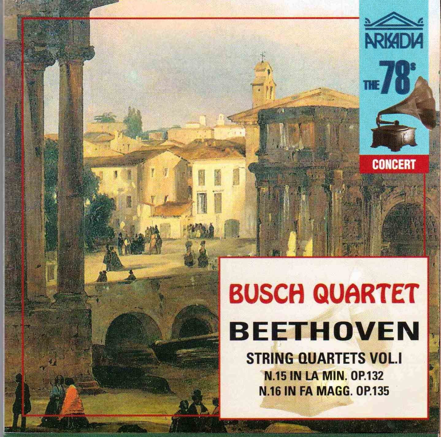 Beethoven: Streichquartette Vol. 1 (Aufnahmen 1933 / 1937) Classical